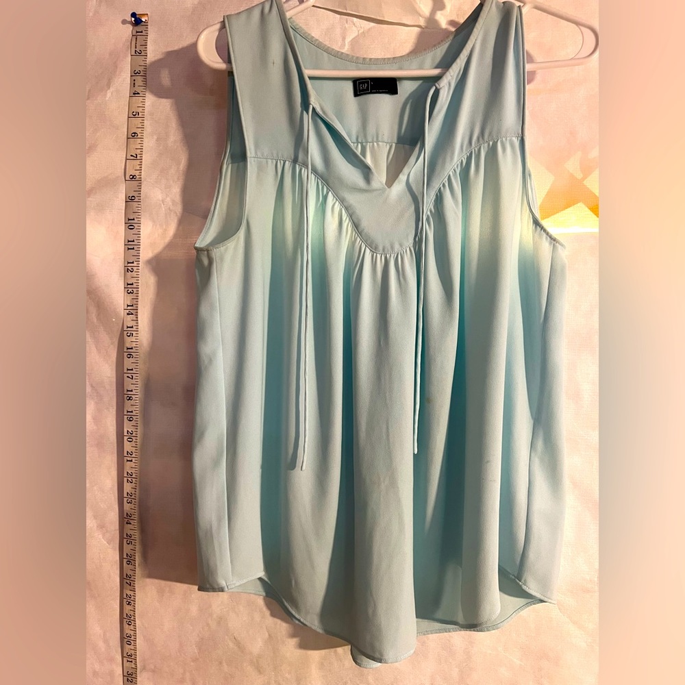 Sky blue soft dress tank top  (4 for $25)